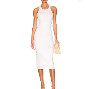 Open Back Midi Dress from Revolve